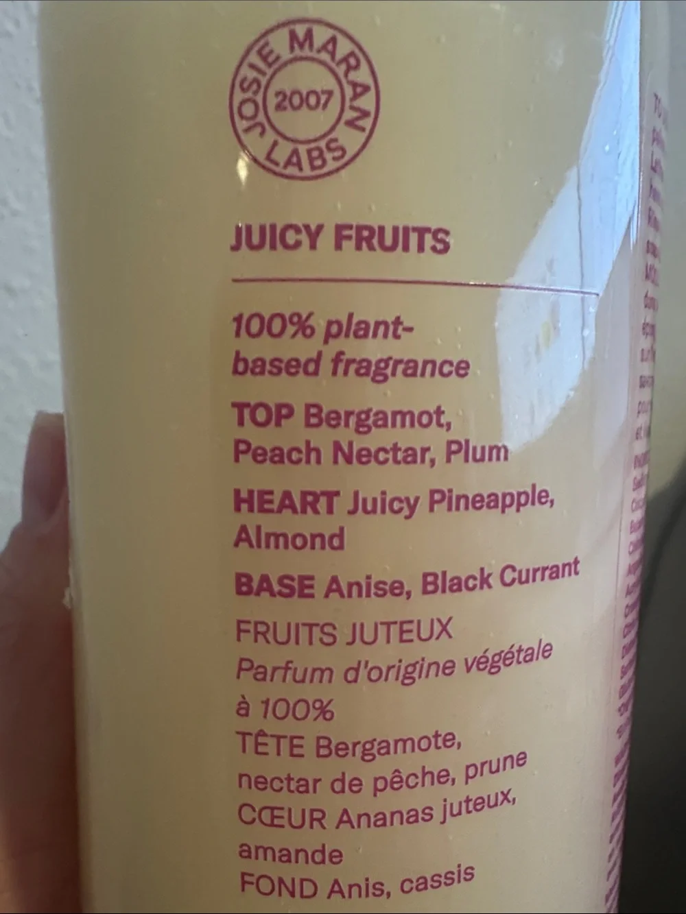 JOSIE MARAN Everybody Wash Now! Moisture Mousse Body Wash - Juicy Fruits New